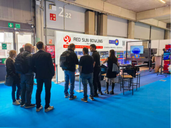 Beijing Red Sun Bowling Technology at 2025 IAAPA Expo Barcelona | Bowling Products Exhibition
