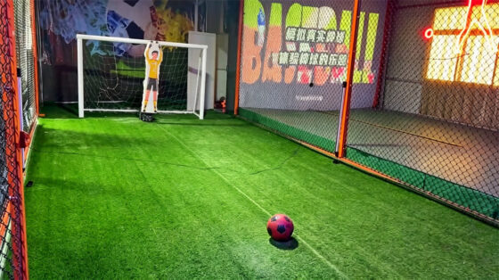 Football Robot Keeper in Brazil Football Robot Keeper in Brazil