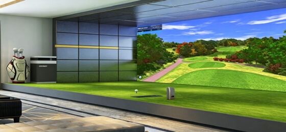 Golf Simulator Enclosure in Europe Golf Simulator Enclosure in Europe