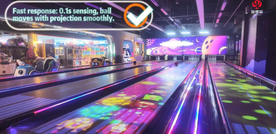 Interactive Bowling Lane Projector | Immersive Projection Bowling System